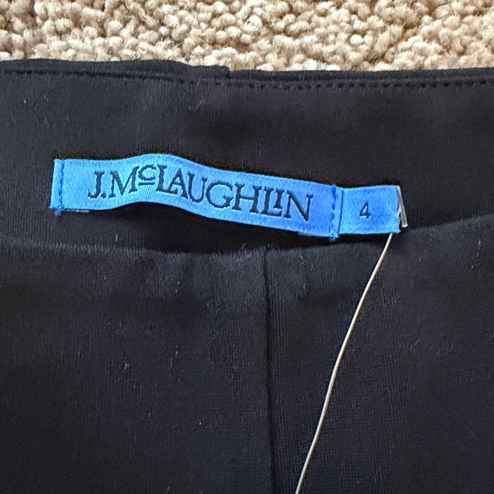 NWT J McLaughlin Carter Pants In Black - Picture 10 of 14